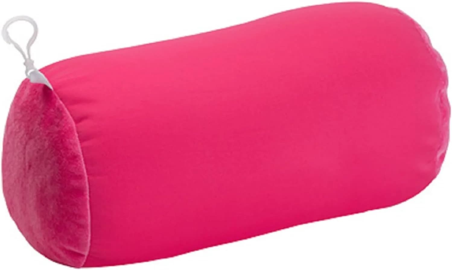 Wolf Essentials Microbead Bolster Tube Travel Pillow | Compact Neck Roll Support for Airplane, Car, or Home - Pink (Pack of 10)