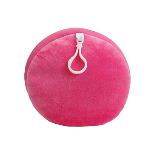 Wolf Essentials Microbead Bolster Tube Travel Pillow | Compact Neck Roll Support for Airplane, Car, or Home - Pink (Pack of 10) thumbnail 2
