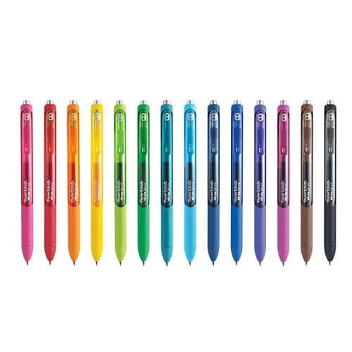 Paper Mate InkJoy Gel Pens, Retractable, Fine Point (0.5mm), Black Ink, Comfortable Grip, 12 Count (Pack of 12) | Smooth Ink Flow for Students & Office thumbnail 7