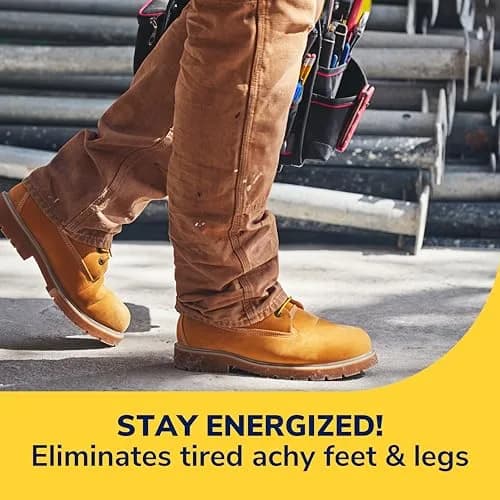 Dr. Scholl's Work All-Day Insoles for Men 12-Pair Pack | Clinically Proven Shock Absorption & Arch Support thumbnail 4
