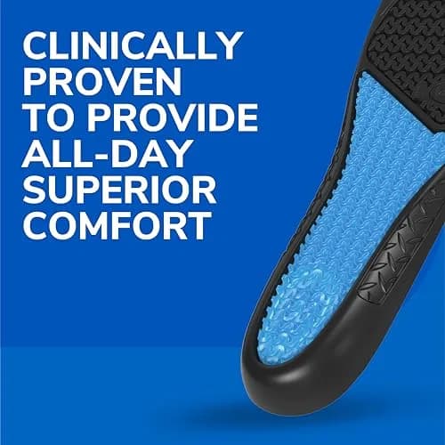 Dr. Scholl's Work All-Day Insoles for Men 12-Pair Pack | Clinically Proven Shock Absorption & Arch Support thumbnail 3