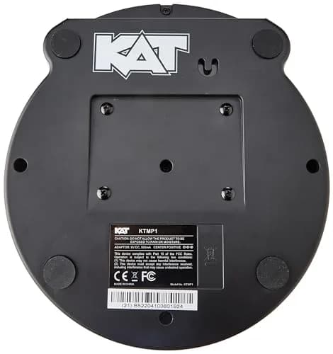 KAT Percussion KTMP1 Electronic Drum and Percussion Pad Sound Module, Black (Pack of 4) | 4 Velocity-Sensitive Pads thumbnail 4