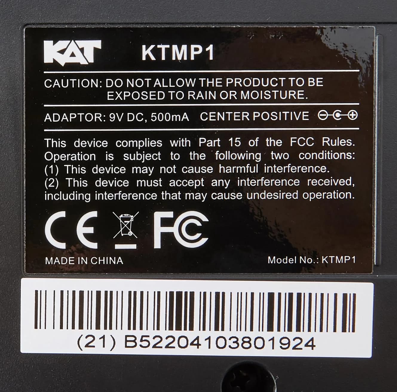 KAT Percussion KTMP1 Electronic Drum and Percussion Pad Sound Module, Black (Pack of 4) | 4 Velocity-Sensitive Pads - view 5