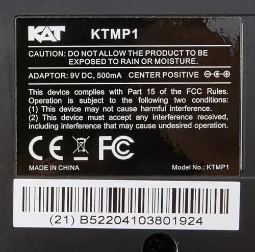 KAT Percussion KTMP1 Electronic Drum and Percussion Pad Sound Module, Black (Pack of 4) | 4 Velocity-Sensitive Pads thumbnail 5