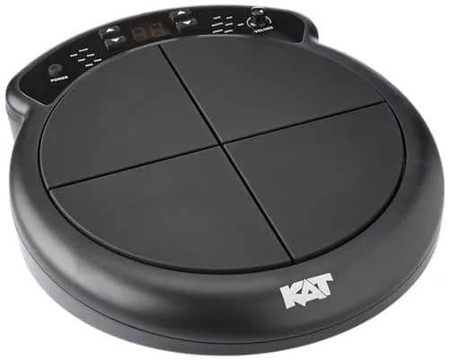 KAT Percussion KTMP1 Electronic Drum and Percussion Pad Sound Module, Black (Pack of 4) | 4 Velocity-Sensitive Pads thumbnail 2
