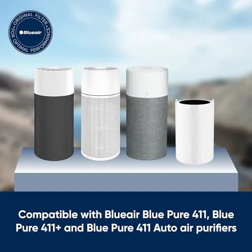 Blueair Blue Pure 411 Series AllergenBlock Filter Pack of 11 | Genuine Replacement for 411, 411+ and 411Auto Air Purifiers thumbnail 2