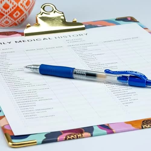 PILOT G2 Premium Retractable Gel Pens, Ultra Fine 0.38mm, Blue Ink, 12 Count (Pack of 12) | Smooth Writing, Long-Lasting, Refillable thumbnail 5