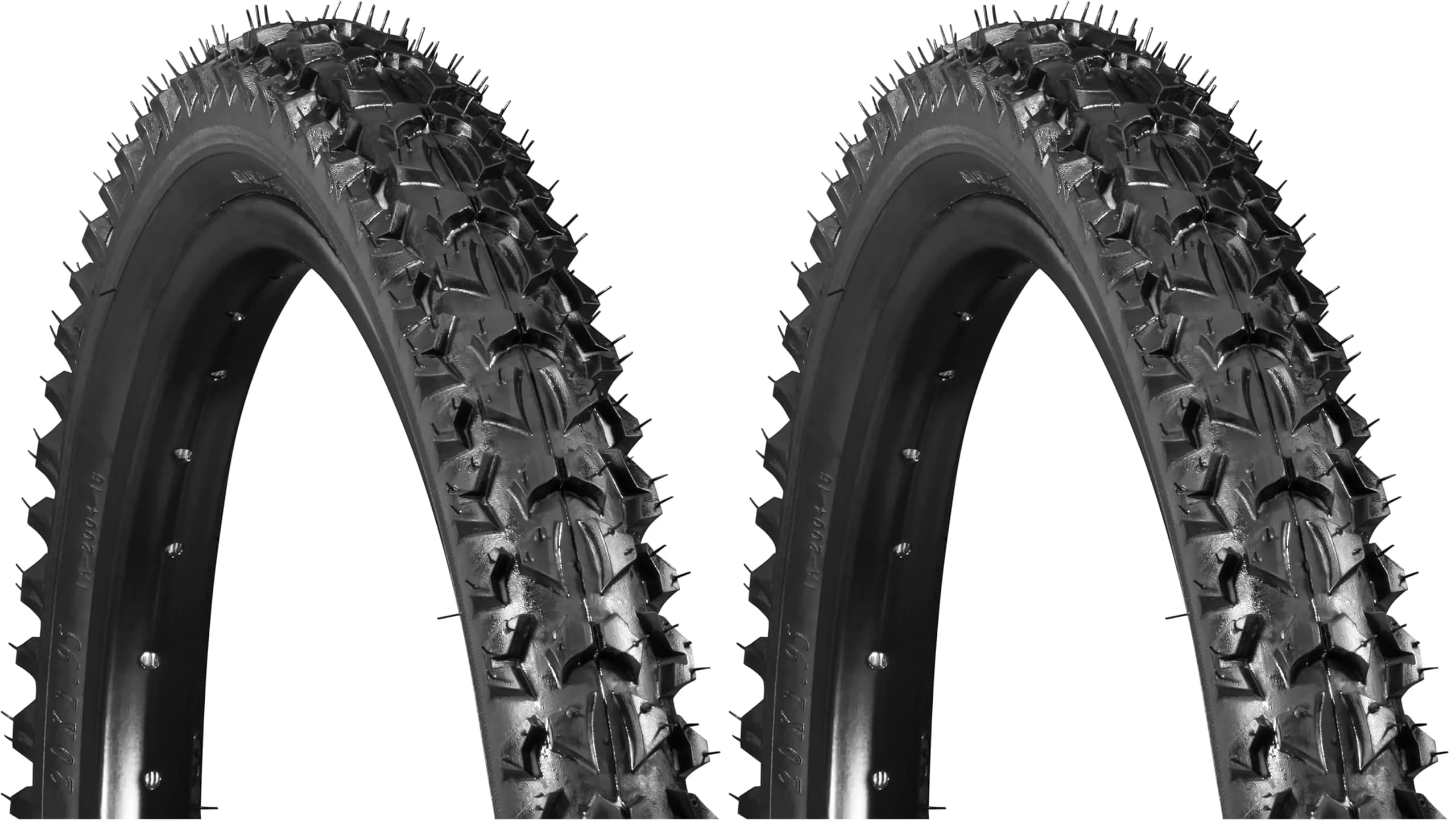 Schwinn Replacement Bike Tire 20" x 1.95" | Wide & Blocky Knobs for Mountain Trails