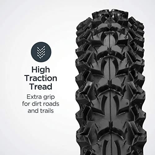 Schwinn Replacement Bike Tire 20" x 1.95" | Wide & Blocky Knobs for Mountain Trails thumbnail 4