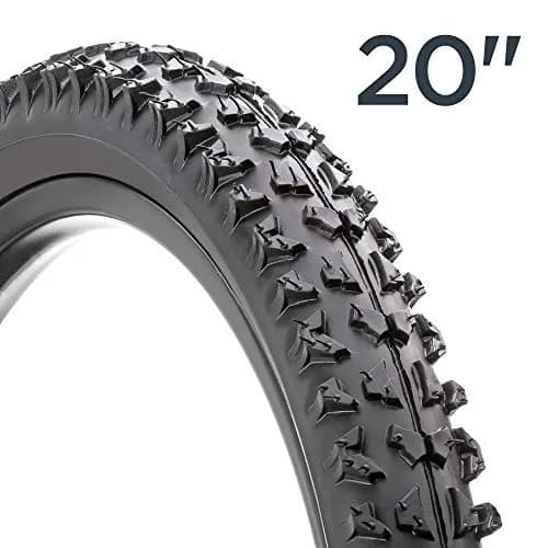 Schwinn Replacement Bike Tire 20" x 1.95" | Wide & Blocky Knobs for Mountain Trails thumbnail 6