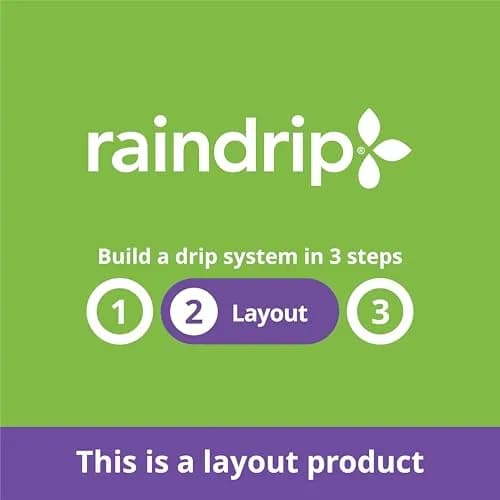 Raindrip 1/4-Inch Drip Irrigation Supply Tubing 100ft Black Polyethylene (Pack of 10) | 1200 inches total length thumbnail 3