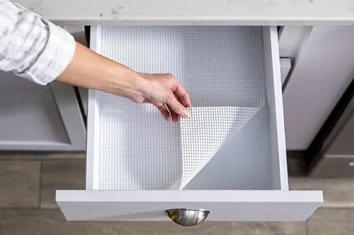 Duck Select Grip Shelf Liner Black 288in (731.5cm) | Non-Adhesive, Machine Washable, Non-Slip thumbnail 3