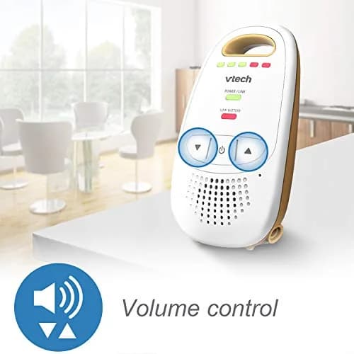 VTech Upgraded Audio Baby Monitor with Rechargeable Battery, Long Range, Crystal-Clear Sound, Pack of 4 | DECT 6.0 Digital Audio thumbnail 6