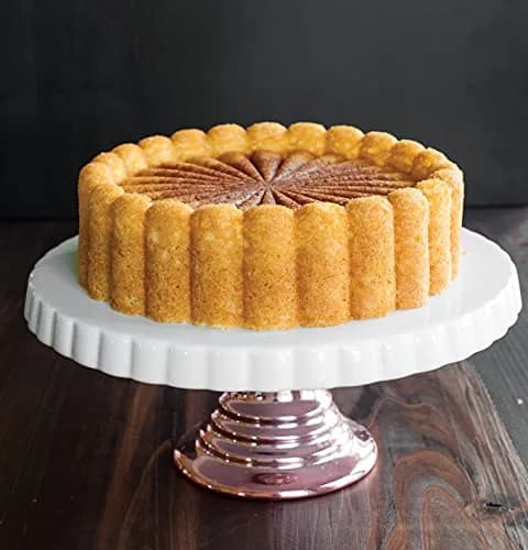 Nordic Ware Charlotte Cake Pan, 6-Cup/1.4 Liters (Pack of 3) | Cast Aluminum Bundt Pan for Even Browning thumbnail 3