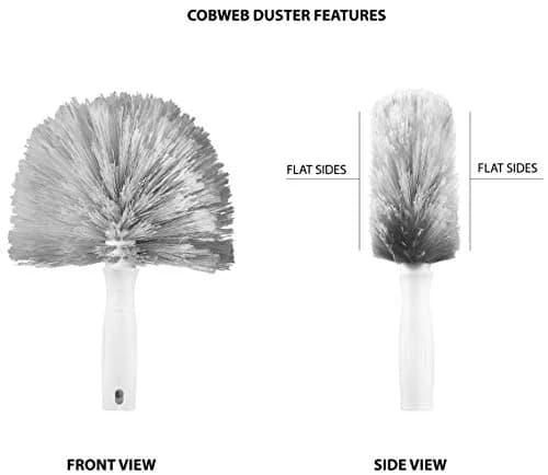 Unger Cobweb & Corner Duster Pack of 6 | Extendable Duster for Ceilings, Fans, and Vents thumbnail 2
