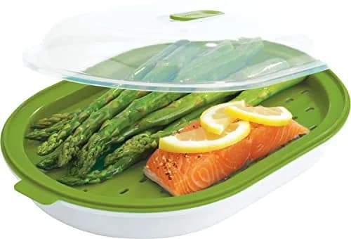 GoodCook Microwave Food Steamer – Vegetable & Fish Cooker | Preserves Vitamins & Nutrients thumbnail 9