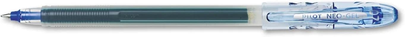 PILOT Neo-Gel Roller Ball Stick Pens Blue Ink Fine Point 0.7mm 144 Count (12 Pack) | Smooth Writing Gel Ink — 12-Pack