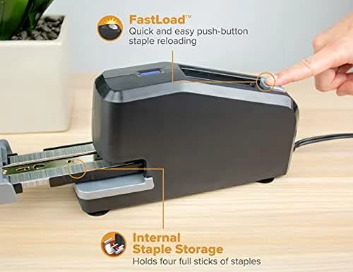 Bostitch Impulse Drive Electric Stapler 30 Sheet Capacity, Pack of 6 | No-Jam Technology thumbnail 3