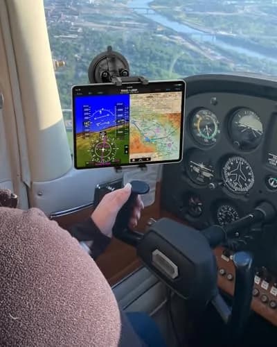 Dosvsi Pilots Tablet Holder with Strong Suction Cup | Aircraft Mount for 4-13" Devices thumbnail 8