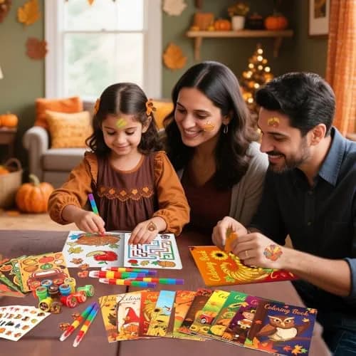 BenLouis Thanksgiving Party Favors Classroom Prizes for Kids | Fall Celebration Assortment thumbnail 5