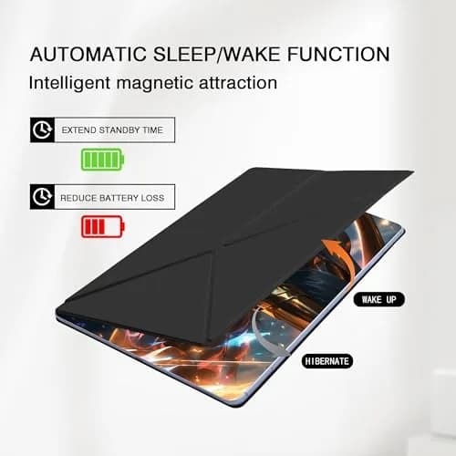 GUODONGMEI Magnetic Case for Samsung Galaxy Tab S10 Plus/S9 Plus/S9 FE+ 12.4 Inch | Auto Wake Sleep Smart Cover with S-Pen Holder thumbnail 2