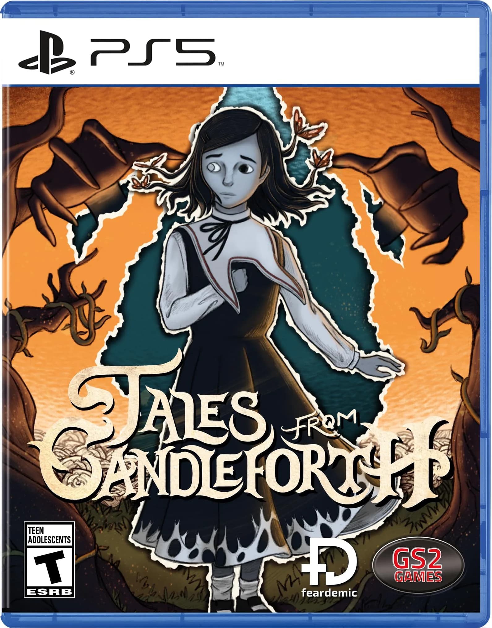 GS2 Games Tales From Candleforth - PlayStation 5 | Horror Adventure Game, Fully Hand-Drawn, Fearsome Folklore, Classic Point & Click (7.44in x 5.36in x 0.58in) - main product image