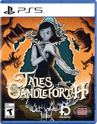 GS2 Games Tales From Candleforth - PlayStation 5 | Horror Adventure Game, Fully Hand-Drawn, Fearsome Folklore, Classic Point & Click (7.44in x 5.36in x 0.58in) thumbnail 1