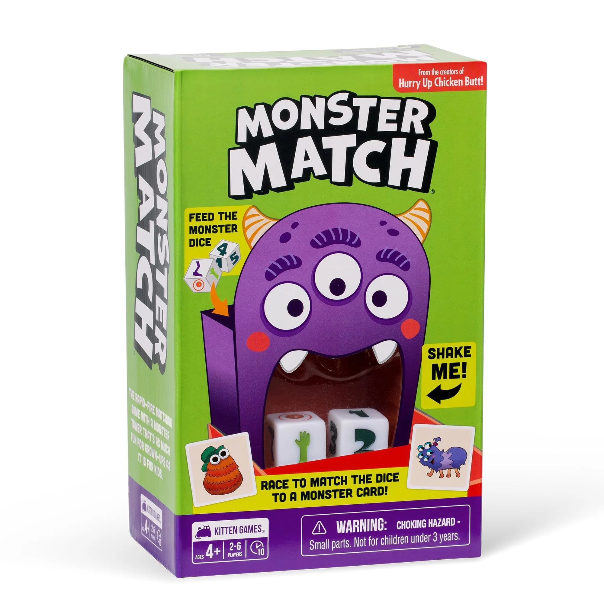 Exploding Kittens Monster Match Kids Matching Game | 2-6 Players, Ages 4+ | Fun Family Card Game