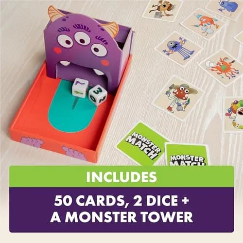 Exploding Kittens Monster Match Kids Matching Game | 2-6 Players, Ages 4+ | Fun Family Card Game thumbnail 7