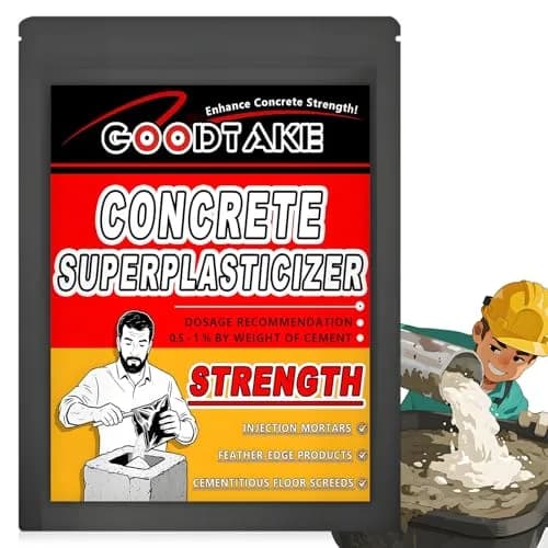 GOODTAKE Concrete Super Plasticizer 473ml (16 oz) | High Range Water Reducer for Superior Strength & Workability thumbnail 1