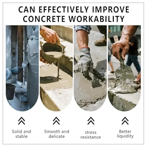 GOODTAKE Concrete Super Plasticizer 8 oz | High-Range Water Reducer for Stronger, Workable Concrete thumbnail 5