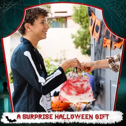 Arrowbash Halloween Bloody Drawstring Treat Bags 30 x 25 cm (12 x 10 in) | Spooky Horror Design thumbnail 6