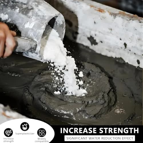 GOODTAKE Concrete Super Plasticizer 2 lb | High-Range Water Reducer for Strength & Workability thumbnail 6
