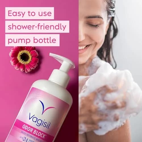 Vagisil Hypoallergenic Skin Cleaning Agent 1 L (33.8 Fl Oz) | Gynecologist Tested Odor Block thumbnail 4