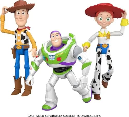 Mattel Disney and Pixar Toy Story 5 Buzz Lightyear Action Figure 17.78cm (7 inches) | ASTM-Tested for Safe Play thumbnail 6