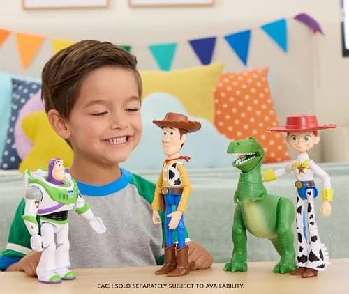 Mattel Disney and Pixar Toy Story 5 Buzz Lightyear Action Figure 17.78cm (7 inches) | ASTM-Tested for Safe Play thumbnail 2