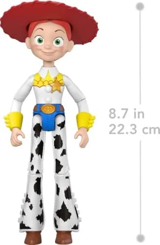 Mattel Disney Pixar Toy Story 5 Jessie Action Figure 22.35 cm (8.8 inches) | 8+ Posable Joints for Dynamic Play thumbnail 5