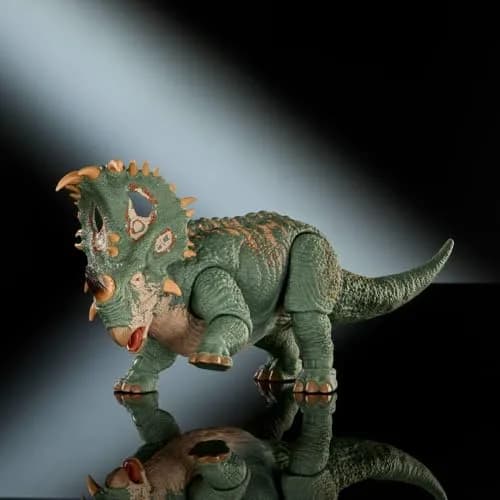 Mattel Jurassic World Hammond Collection Sinoceratops Figure | 12-inch Dinosaur Toy with Articulations thumbnail 7
