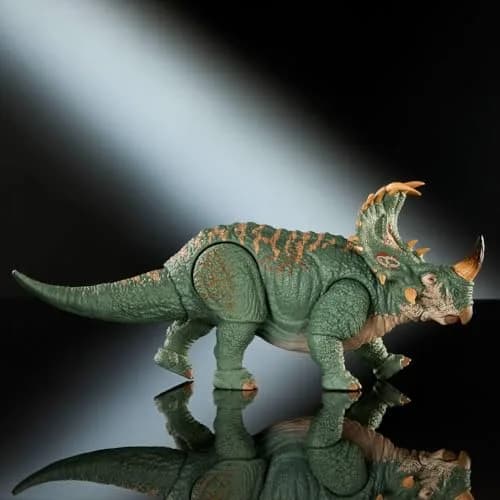 Mattel Jurassic World Hammond Collection Sinoceratops Figure | 12-inch Dinosaur Toy with Articulations thumbnail 3