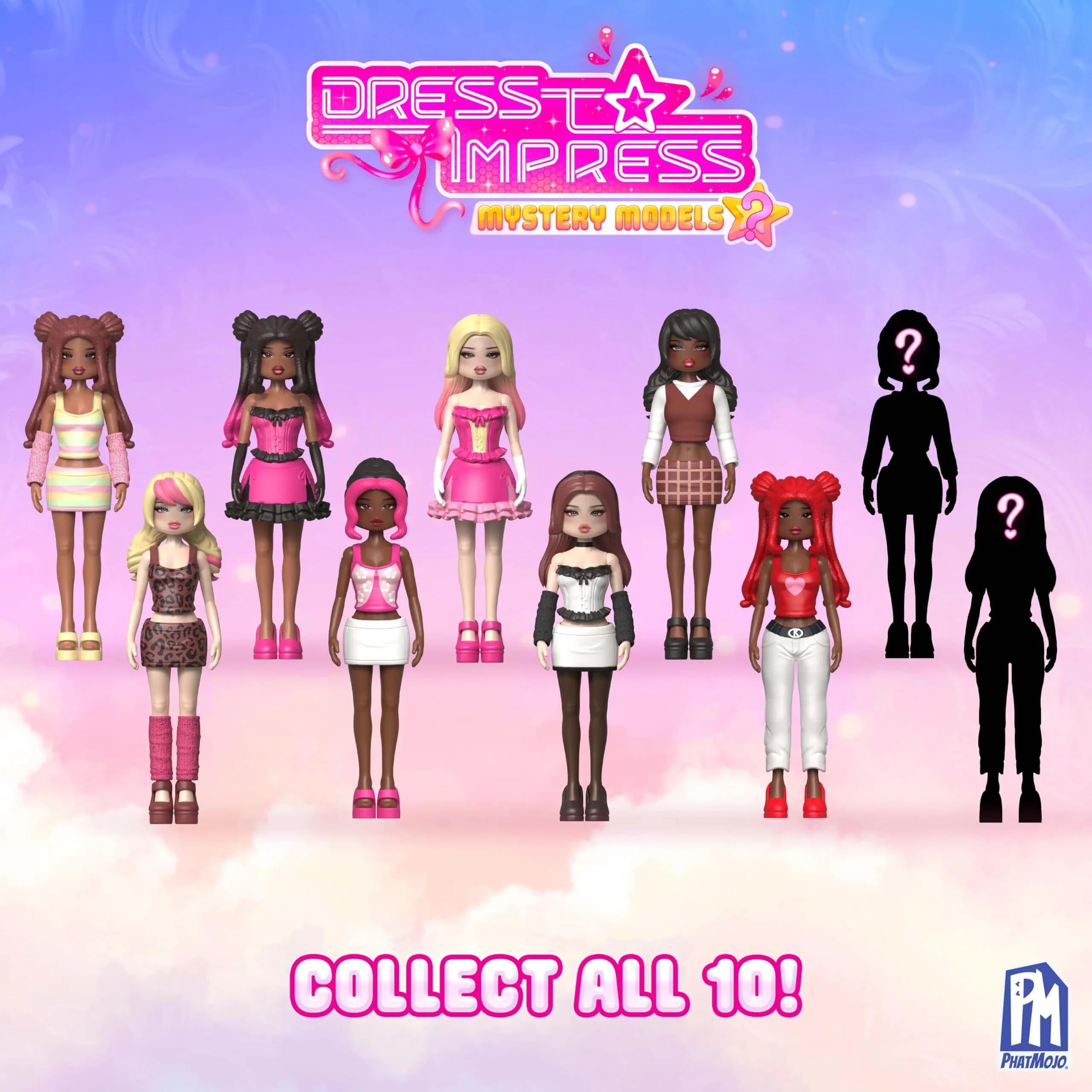 PhatMojo Dress to Impress Mystery Model Minifigure 2-Pack 10 cm (4 Inches) | Officially Licensed Collectible Toy - view 5