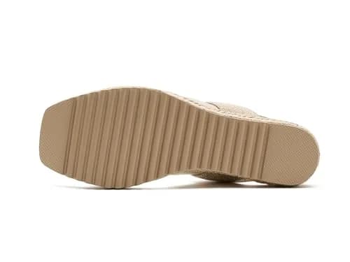 La Canadienne Womens Rowena Milk Sandal 10 US | Vintage Style with Leather & Wedge Heel thumbnail 6
