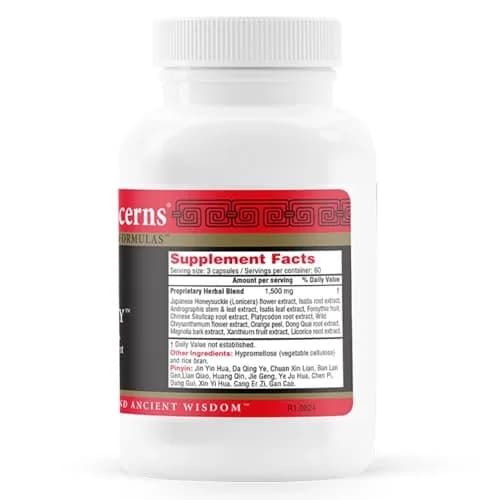 Health Concerns Cold Away - Immune Support Supplement - Chinese Medicine Capsules for Immunity & Cold Prevention - 180 Capsules thumbnail 2