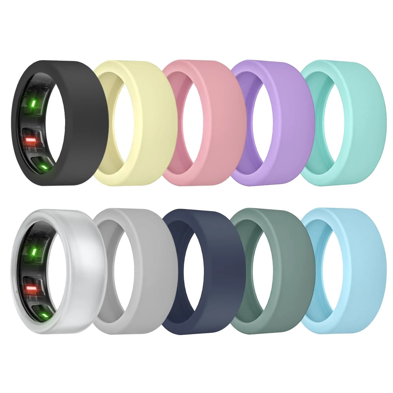 MAKCPOIMER Silicone Ring Cover for Oura Ring Gen 4/3 | All Sizes & Colors — All 10 Colors-4