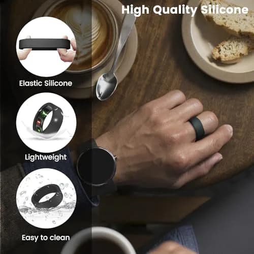 MAKCPOIMER Silicone Ring Cover for Oura Ring Gen 4/3 | All Sizes & Colors thumbnail 4
