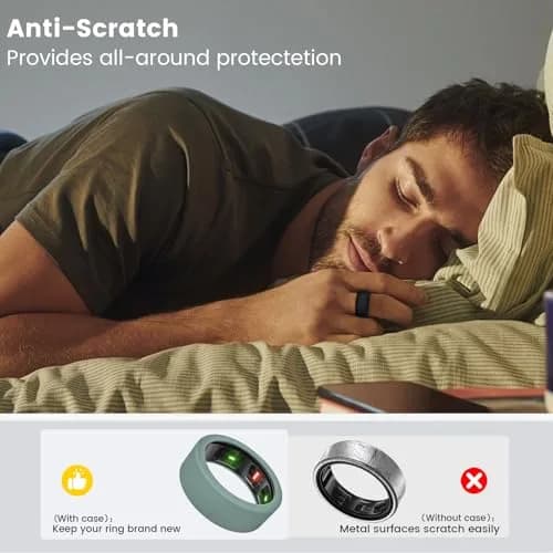 MAKCPOIMER Silicone Ring Cover for Oura Ring Gen 4/3 | All Sizes & Colors thumbnail 3