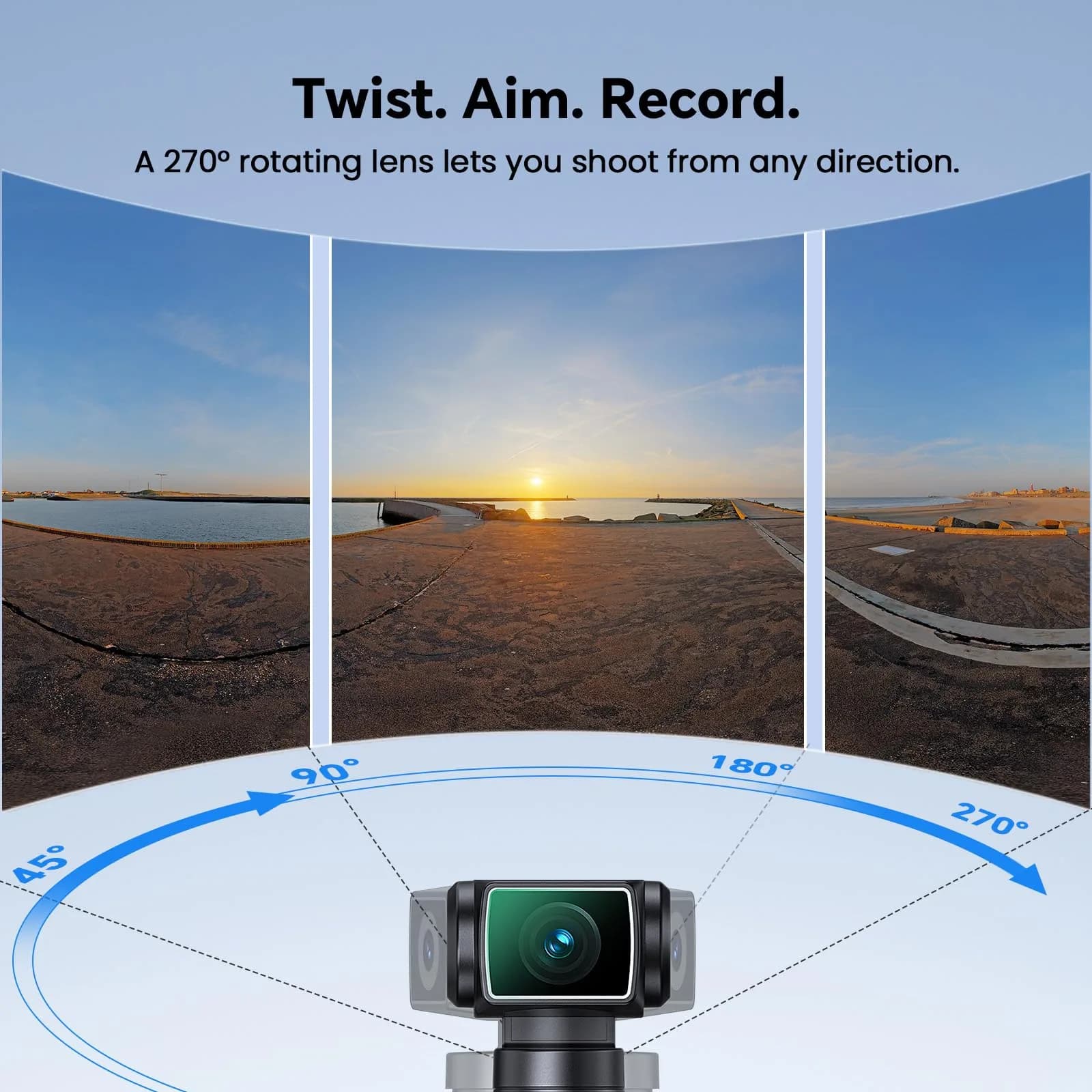 BOBLOV W5 5K Body Camera with 128GB Storage | 4K/60FPS EIS Stabilization for Vlogging & Meetings - view 5