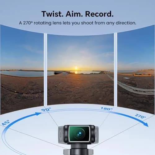 BOBLOV W5 5K Body Camera with 128GB Storage | 4K/60FPS EIS Stabilization for Vlogging & Meetings thumbnail 5
