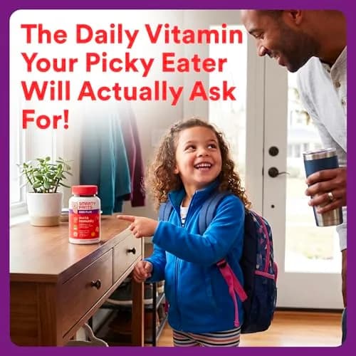 SmartyPants Kids Plus Multi & Immunity Multivitamin Gummies 60 Gummies | Supports Growth & Immunity in Delicious Flavors thumbnail 6