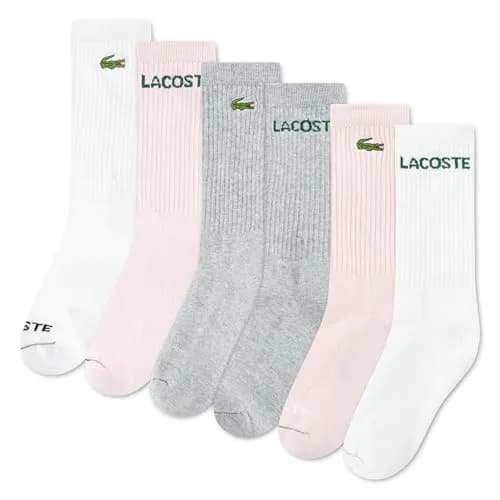Lacoste Kids Socks 6-Pack Knit Everyday | Premium Comfort & Heritage Crocodile (70-120 chars) thumbnail 1