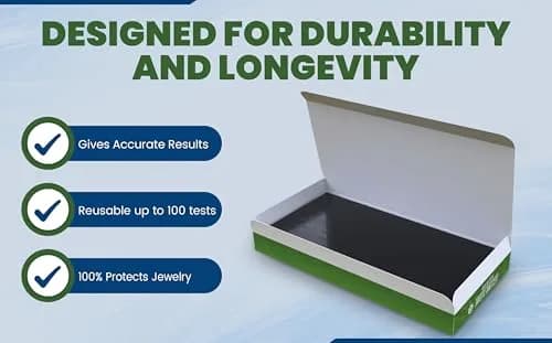 Gemtone Gold Silver Platinum Jewelry Testing Kit with 6 JSP Solutions & Test Bars | 10K-24K Purity Testing thumbnail 7